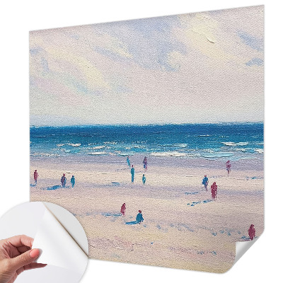 Mural de pared con estampado hermoso Marina