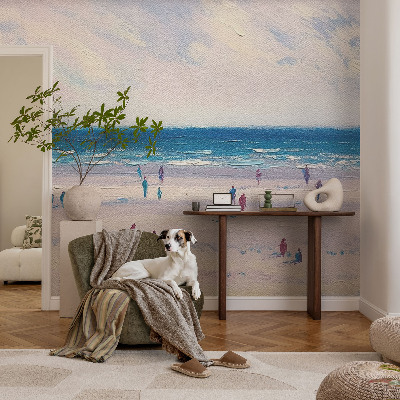 Mural de pared con estampado hermoso Marina