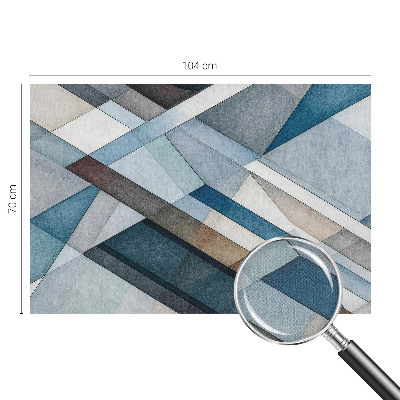 Fotomural decorativo para cabecero de cama Geometría abstracta