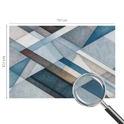 Fotomural decorativo para cabecero de cama Geometría abstracta