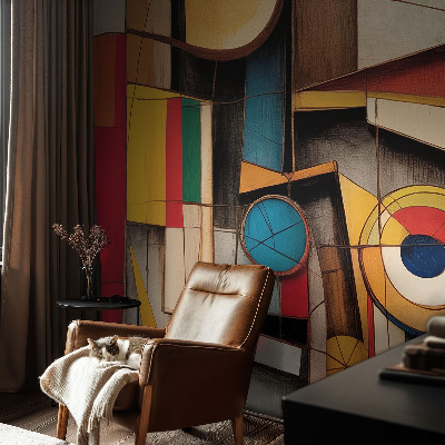 Papel mural con patrón decorativo Patrones geométricos