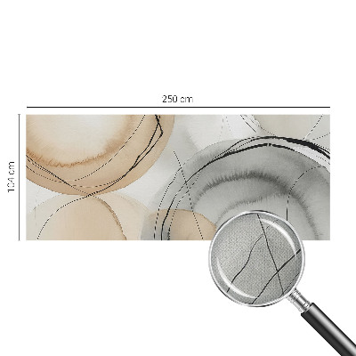 Fotomural decorativo para cabecero de cama Armonía geométrica