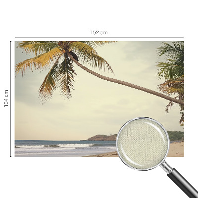 Papel mural texturado decorativo Paisaje tropical