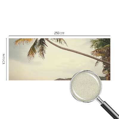 Papel mural texturado decorativo Paisaje tropical