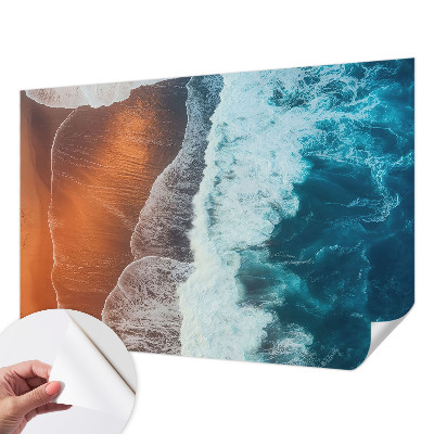 Mural de pared con estampado hermoso Simbiosis marina