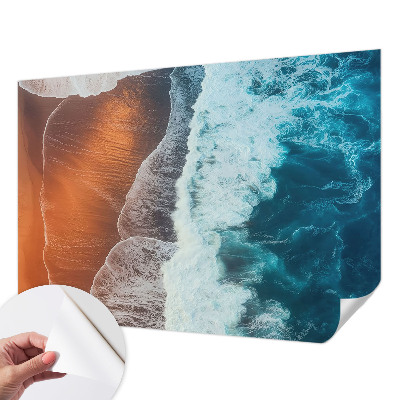 Mural de pared con estampado hermoso Simbiosis marina