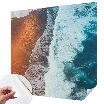 Mural de pared con estampado hermoso Simbiosis marina