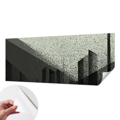 Fotomural decorativo para cabecero de cama Geometría urbana