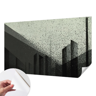 Fotomural decorativo para cabecero de cama Geometría urbana