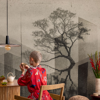 Mural de pared con estampado hermoso Elegancia pura