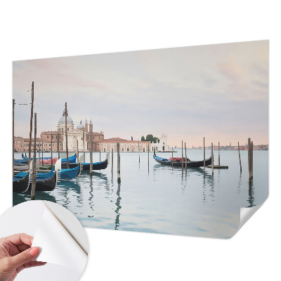 Fotomural decorativo para cabecero de cama paisaje veneciano