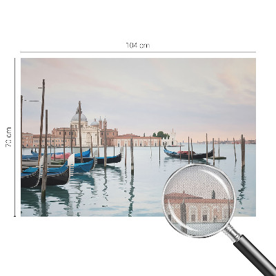 Fotomural decorativo para cabecero de cama paisaje veneciano