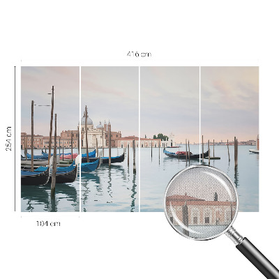 Fotomural decorativo para cabecero de cama paisaje veneciano