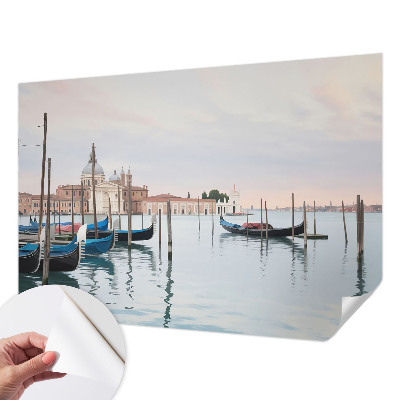 Fotomural decorativo para cabecero de cama paisaje veneciano