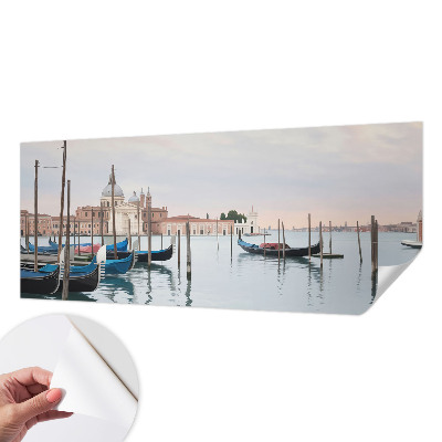 Fotomural decorativo para cabecero de cama paisaje veneciano
