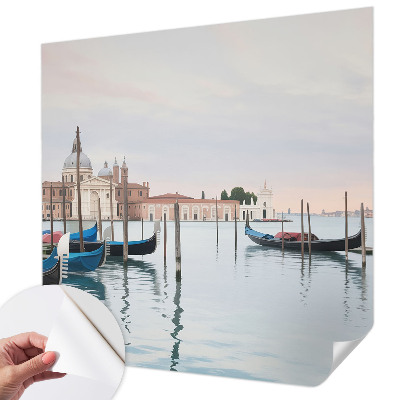 Fotomural decorativo para cabecero de cama paisaje veneciano