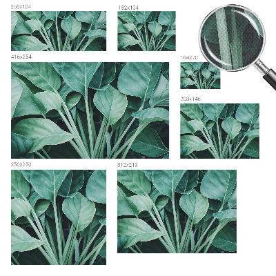 Fotomural decorativo para cabecero de cama Naturaleza verde