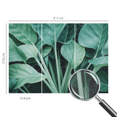 Fotomural decorativo para cabecero de cama Naturaleza verde