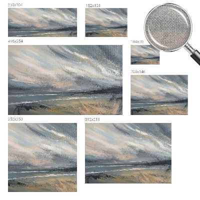 Fotomural decorativo para cabecero de cama Calma matutina