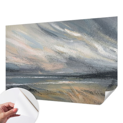 Fotomural decorativo para cabecero de cama Calma matutina