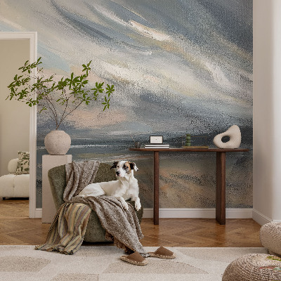 Fotomural decorativo para cabecero de cama Calma matutina