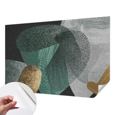 Papel mural con patrón decorativo Geometría abstracta