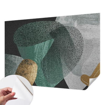 Papel mural con patrón decorativo Geometría abstracta