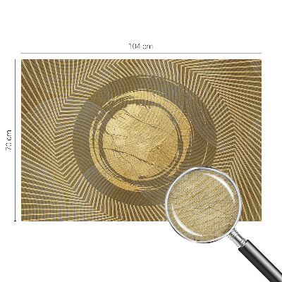 Papel mural con patrón decorativo Líneas radiantes
