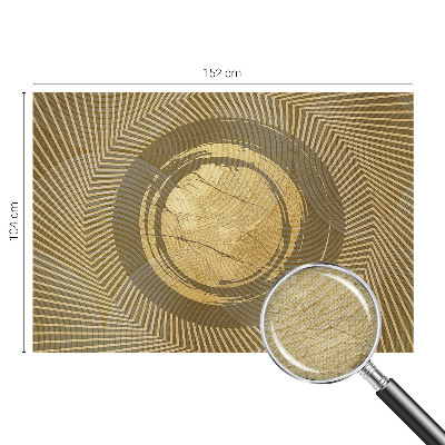 Papel mural con patrón decorativo Líneas radiantes