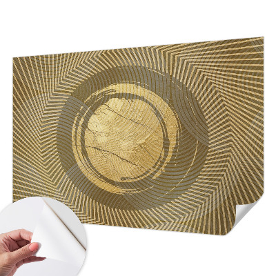 Papel mural con patrón decorativo Líneas radiantes