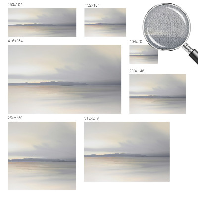 Papel mural texturado decorativo Paisaje armonioso