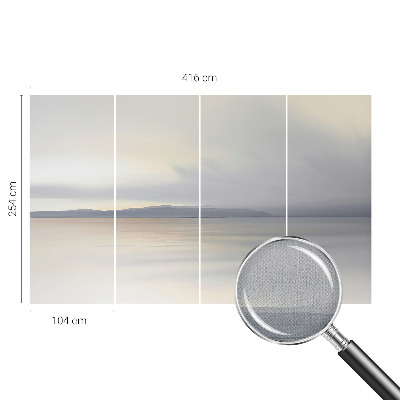 Papel mural texturado decorativo Paisaje armonioso