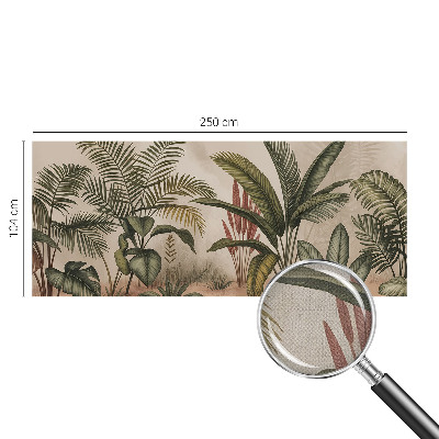 Fotomural decorativo para cabecero de cama Motivo vegetal