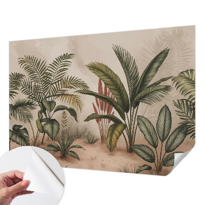 Fotomural decorativo para cabecero de cama Motivo vegetal