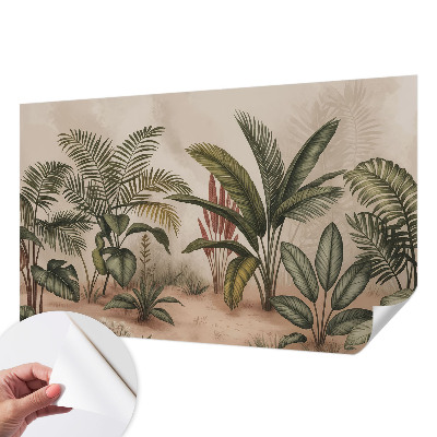 Fotomural decorativo para cabecero de cama Motivo vegetal