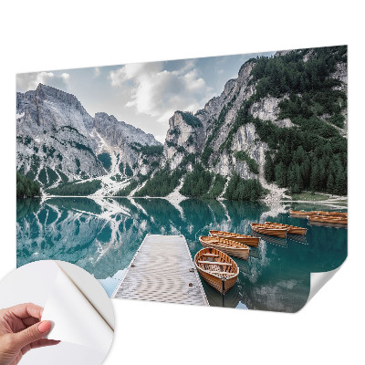 Papel mural texturado decorativo Panorama de montaña