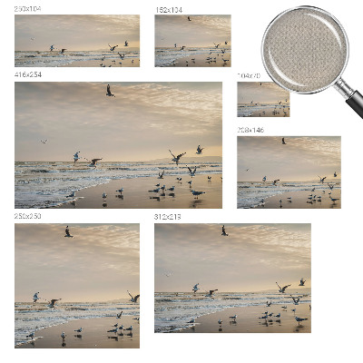 Mural de pared con estampado hermoso Tranquilidad junto al mar