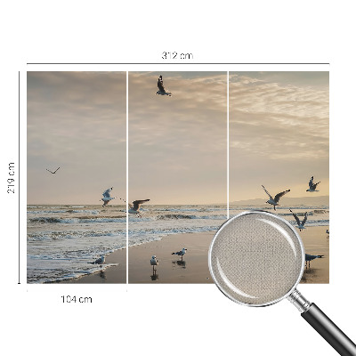 Mural de pared con estampado hermoso Tranquilidad junto al mar