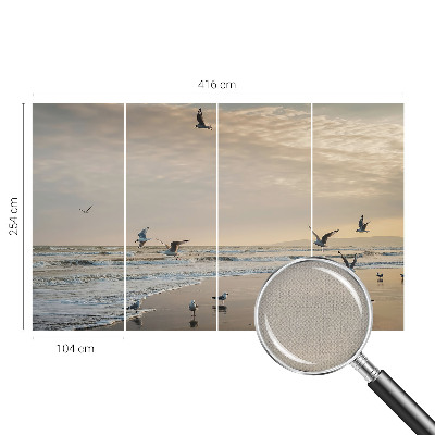 Mural de pared con estampado hermoso Tranquilidad junto al mar