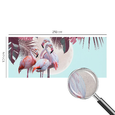 Fotomural decorativo para cabecero de cama Aves exóticas