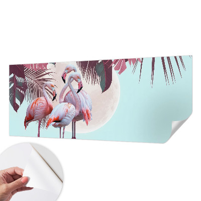 Fotomural decorativo para cabecero de cama Aves exóticas