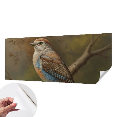Mural de pared con estampado hermoso Retrato de pájaro