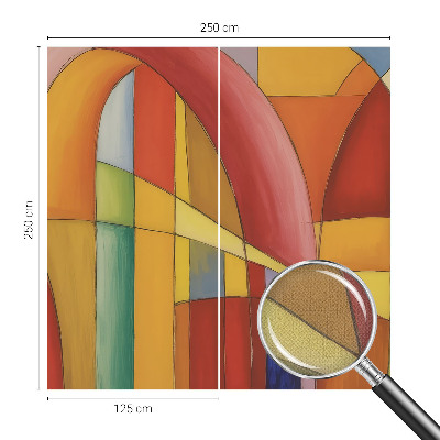 Papel mural con patrón decorativo Formas de energía