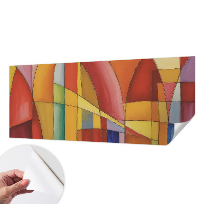 Papel mural con patrón decorativo con diseño de formas de energía