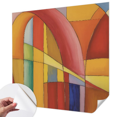 Papel mural con patrón decorativo Formas de energía