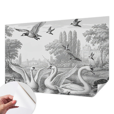 Mural de pared con estampado hermoso Paisaje clásico