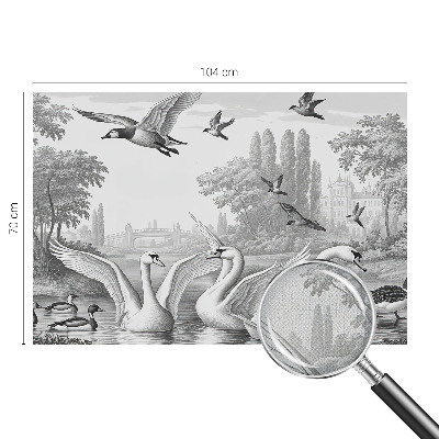 Mural de pared con estampado hermoso Paisaje clásico