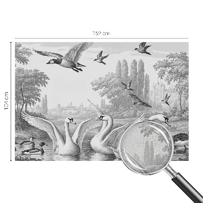 Mural de pared con estampado hermoso Paisaje clásico