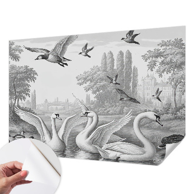 Mural de pared con estampado hermoso Paisaje clásico