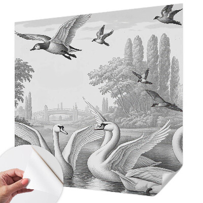 Mural de pared con estampado hermoso Paisaje clásico